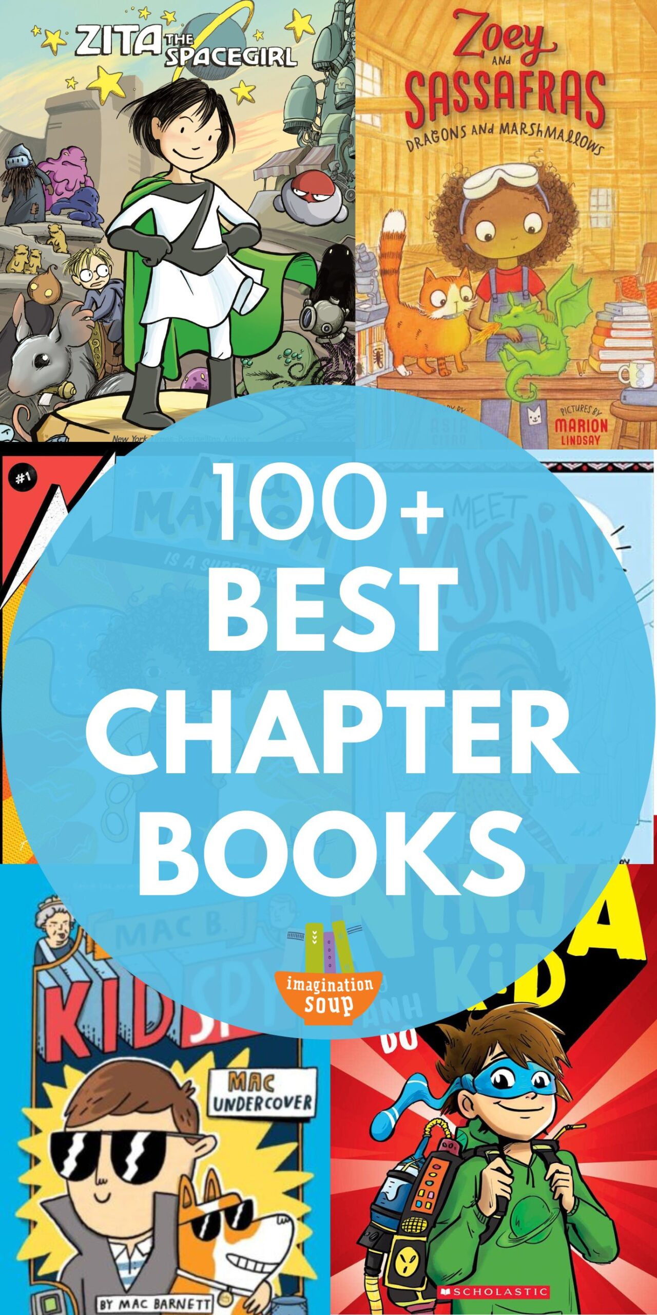 Whether you’re a parent, teacher, librarian, or grandparent, you want to find the best children’s chapter  books to share with the kids in your life--kids, grandkids, patrons, or students.