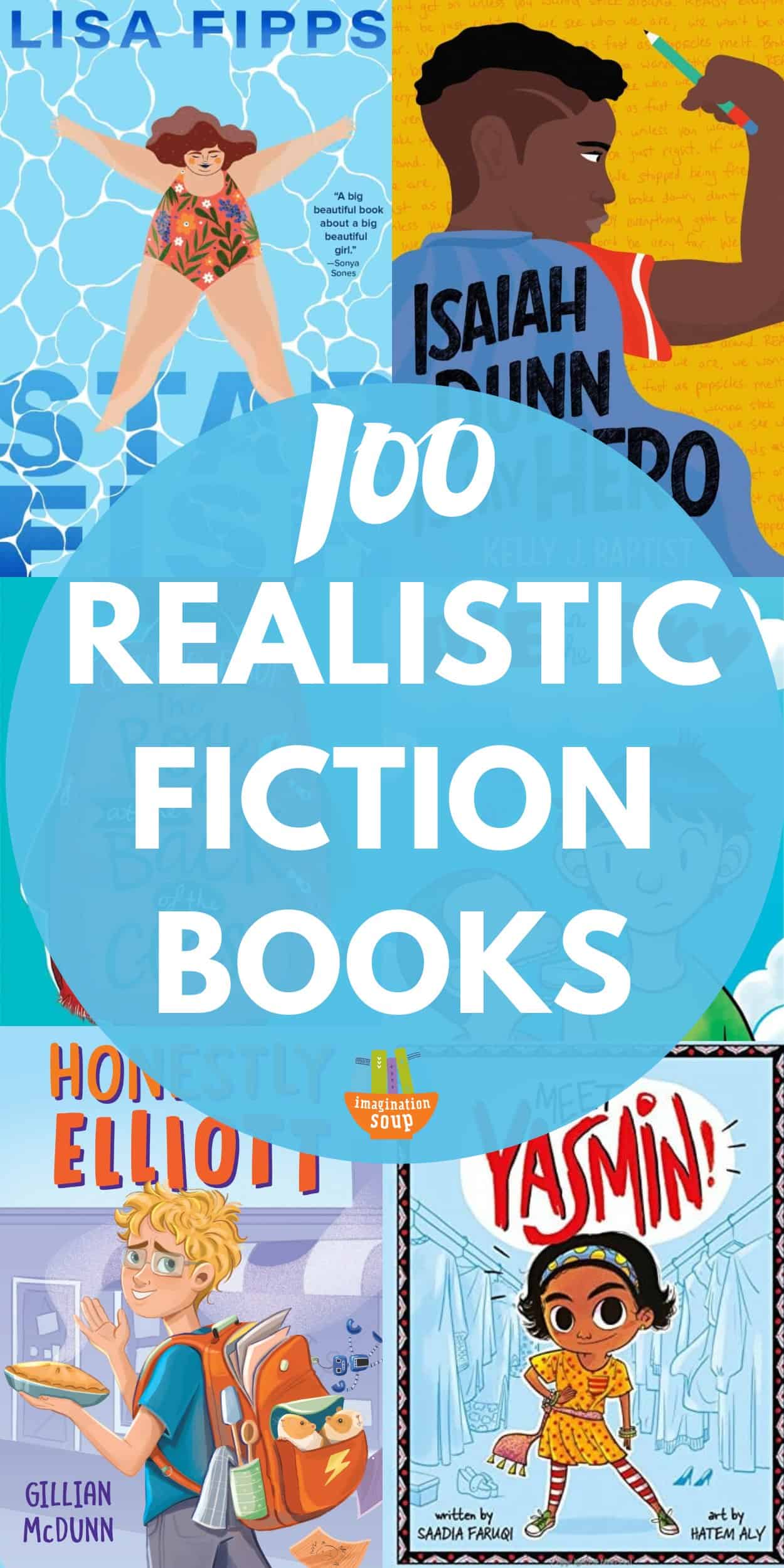 Realistic fiction books for kids start include excellent chapter books, relatable middle grade books, and compelling YA novels. Realistic fiction is either relatable to children’s own lives (mirrors) or builds empathy as readers walk in the shoes of another (doors.) But which titles are the best choices for readers? That's how this list can help! 

I have read all these recommended books. My reviews can help you decide if the book is right for your reader.