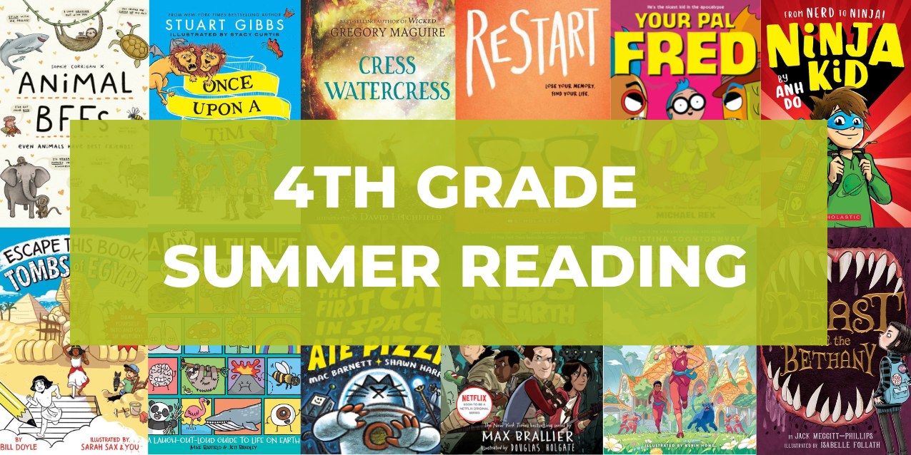 40 Best 4th Grade Books to Read for Summer Reading