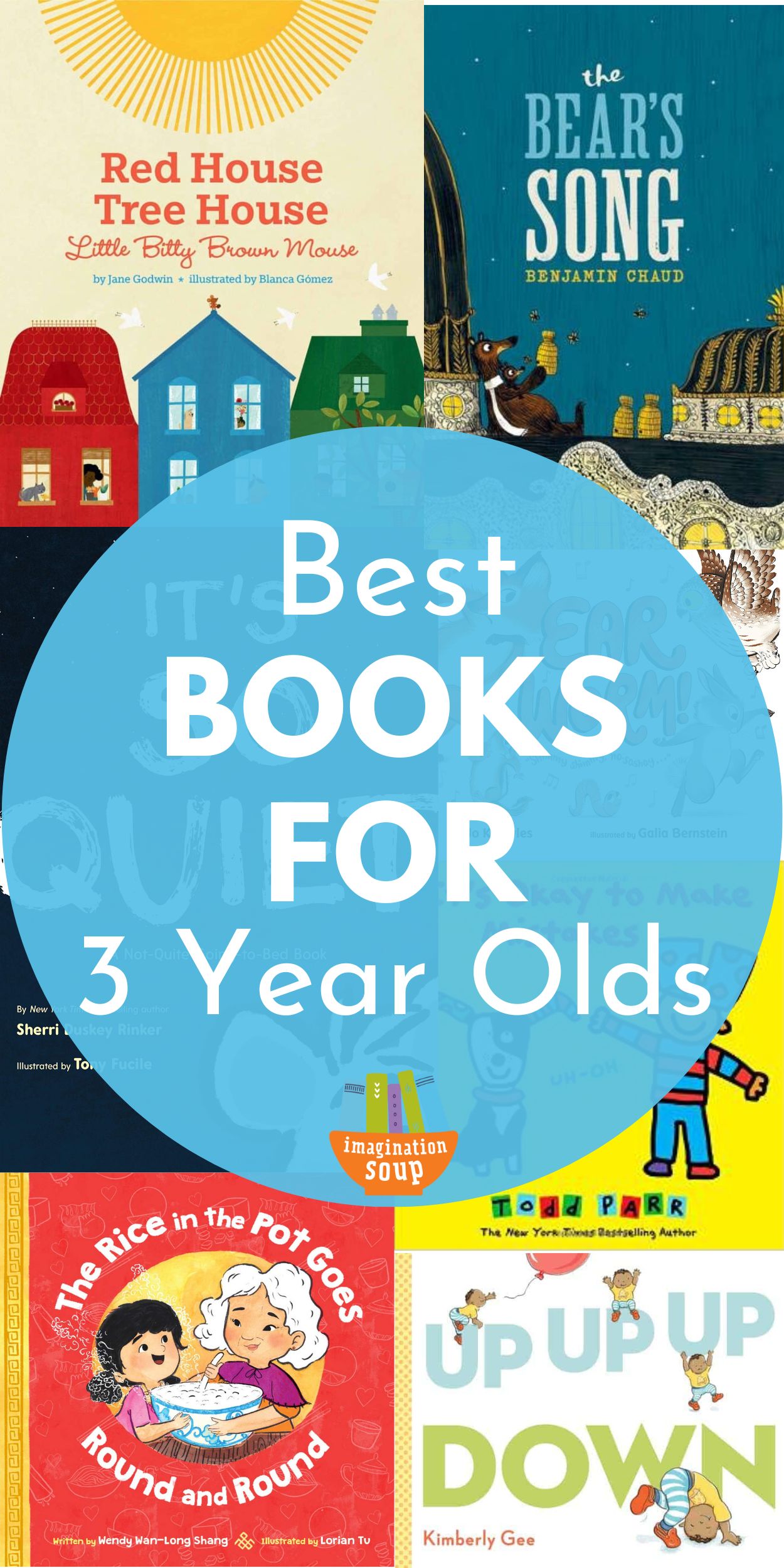 Are you looking for the must-read best books for 3 year olds to read aloud? These are my top picks for three-year-olds that toddlers and preschoolers love!