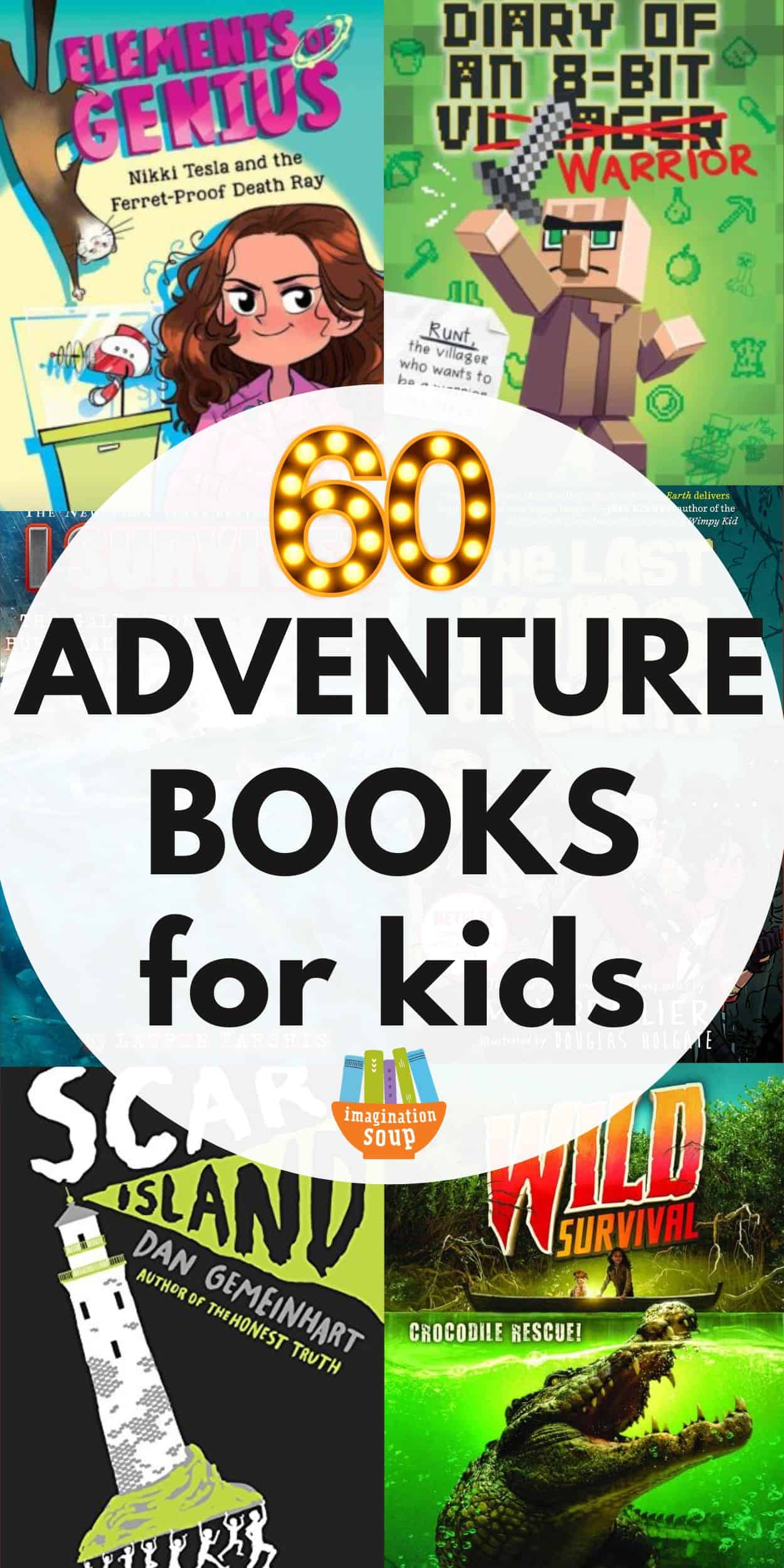 Get your children hooked on reading with an exciting adventure book! The adventure books on this list for kids contain non-stop action that zips along to keep readers entertained throughout, the plots range from curious to peculiar to even crazy. Talk about a recipe for lots of reading!