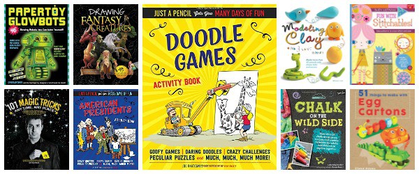 Awesome Activity Books: Crafts, Magic, Drawing, and More