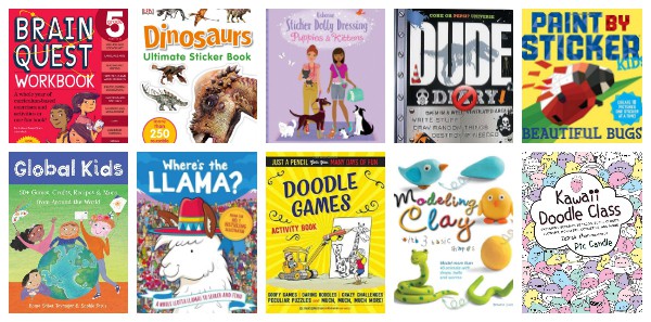Activity Books for Kids of All Ages