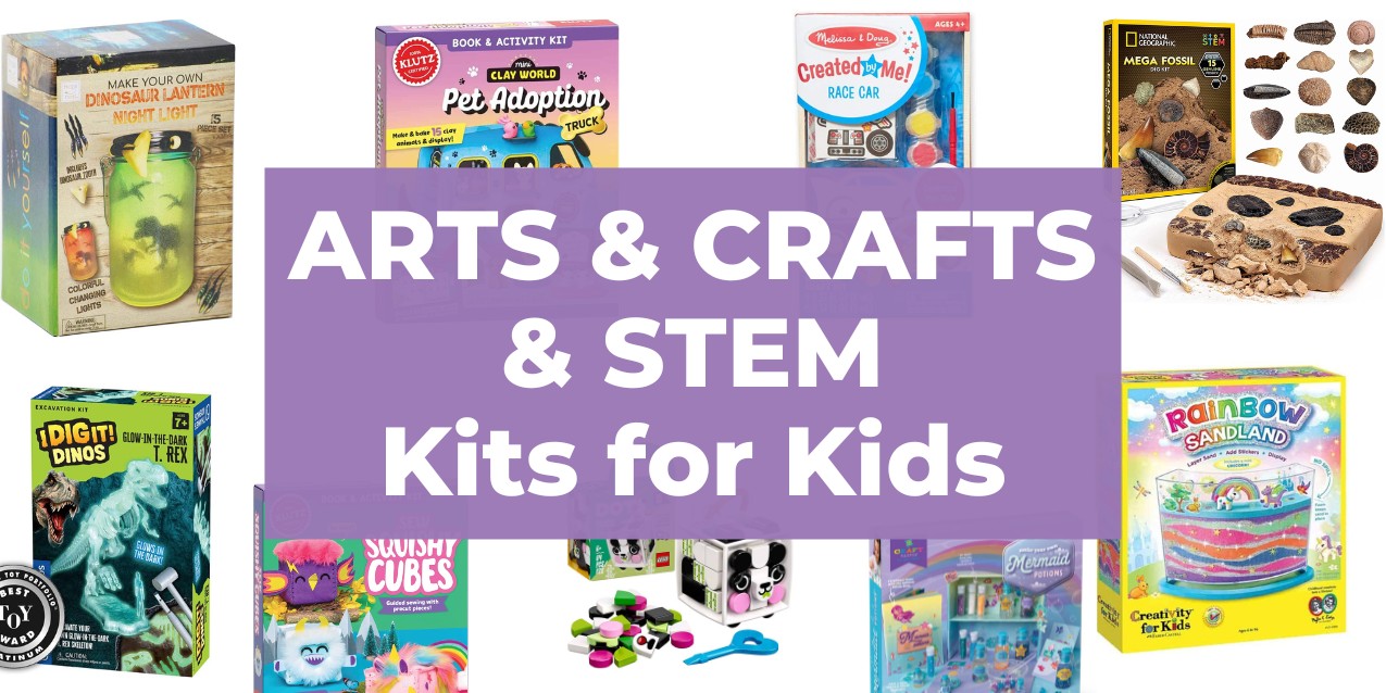 35 Best Arts and Crafts for Kids and STEM Activity Kits