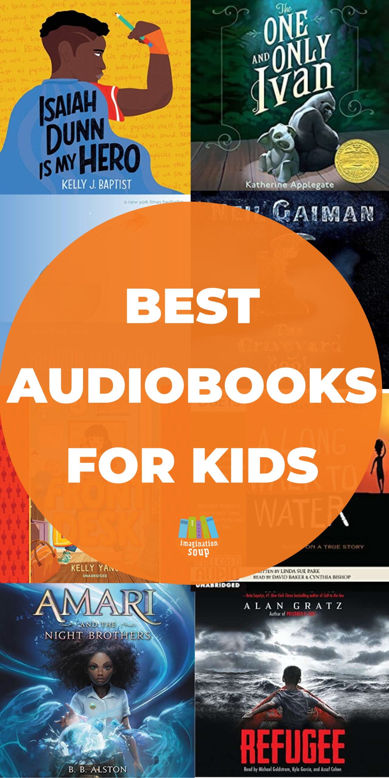 Want to get your kids ages 8 - 12 off screen time and reading more? Try audiobooks! This list gives you ideas of the best audiobooks for kids (tweens) that are also perfect for families with kids of different ages and genders.