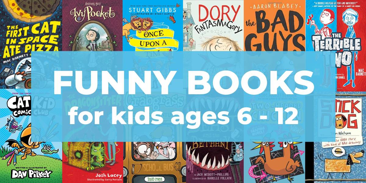 100 Funny Books for Kids (That They’ll Love)