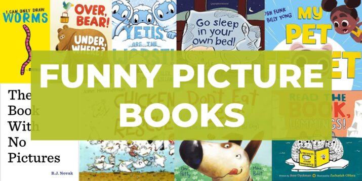 best FUNNY picture books for kids