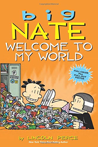 Big Nate Welcome to My World Review - good graphic novels for kids