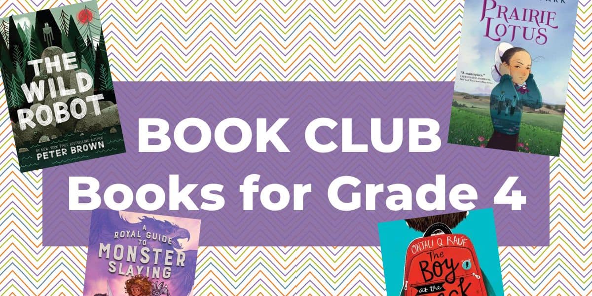 Book Club Book Ideas for 4th Grade