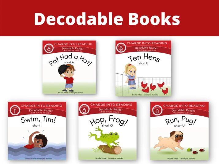Charge Into Reading Decodable Books