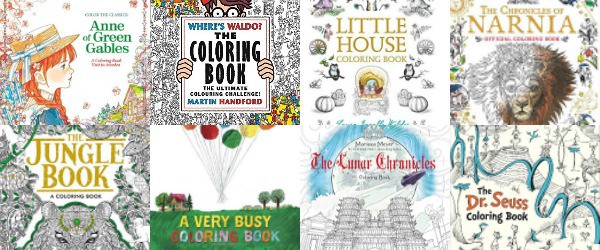 coloring books based on childrens books