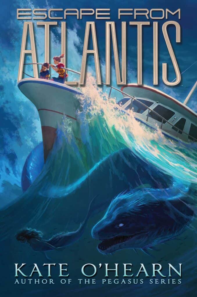 dystopian books for middle grade readers ESCAPE FROM ATLANTIS