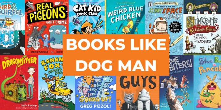 funny books like dog man