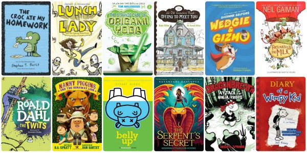 funny middle grade books for kids
