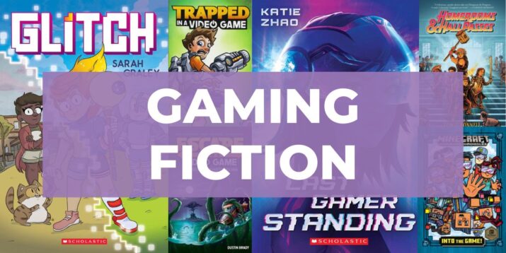 gaming fiction books for kids