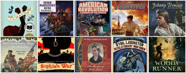 historical fiction books for kids about the Revolutionary War