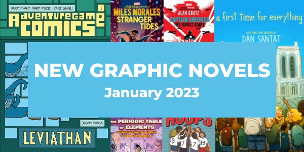 13 New Graphic Novels, January 2023