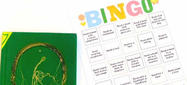 free printable summer reading bingo