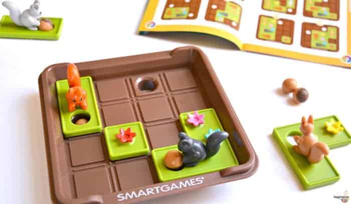 Adorable One Player Puzzle Game: Squirrels Go Nuts!