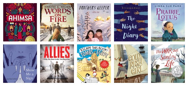 the best historical fiction middle grade books for kids