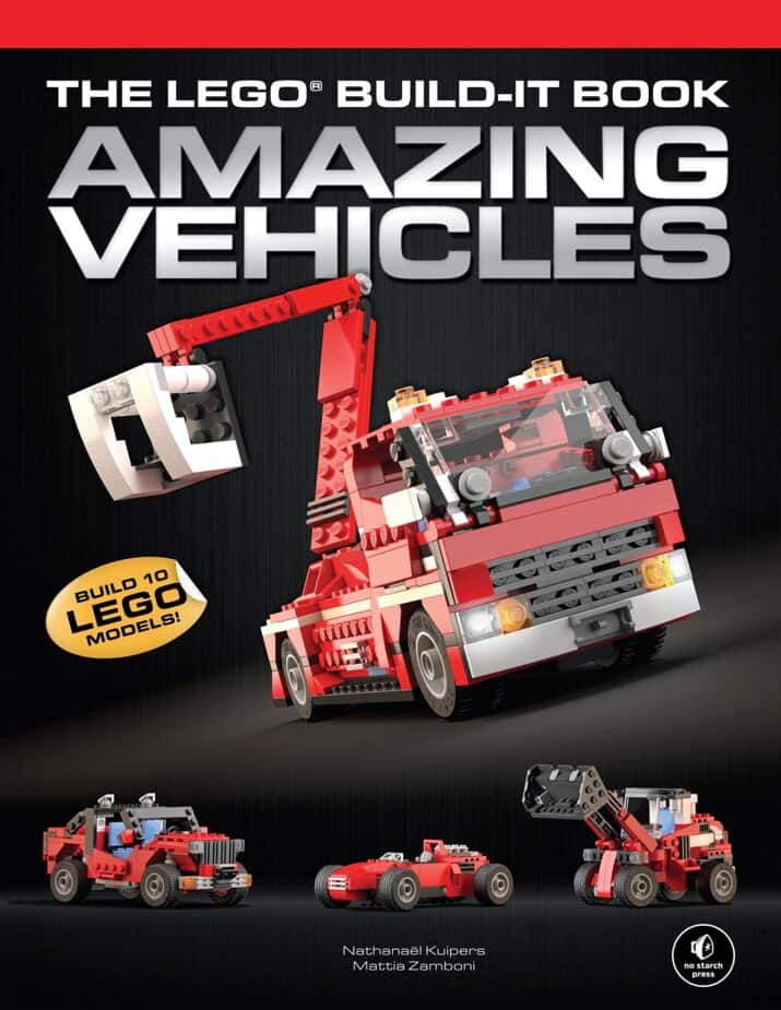 the lego build it book amazing vehicles