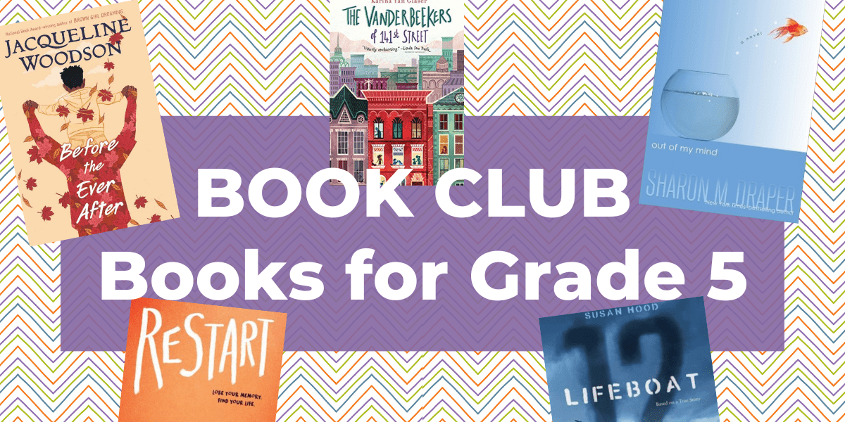 Book Club Book Ideas for 5th Grade